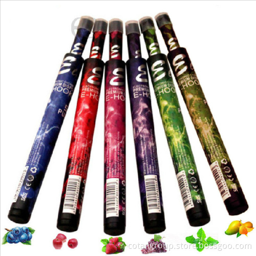 Hot Sales New Style Fashion Disposable E-Shisha Pen Hookah